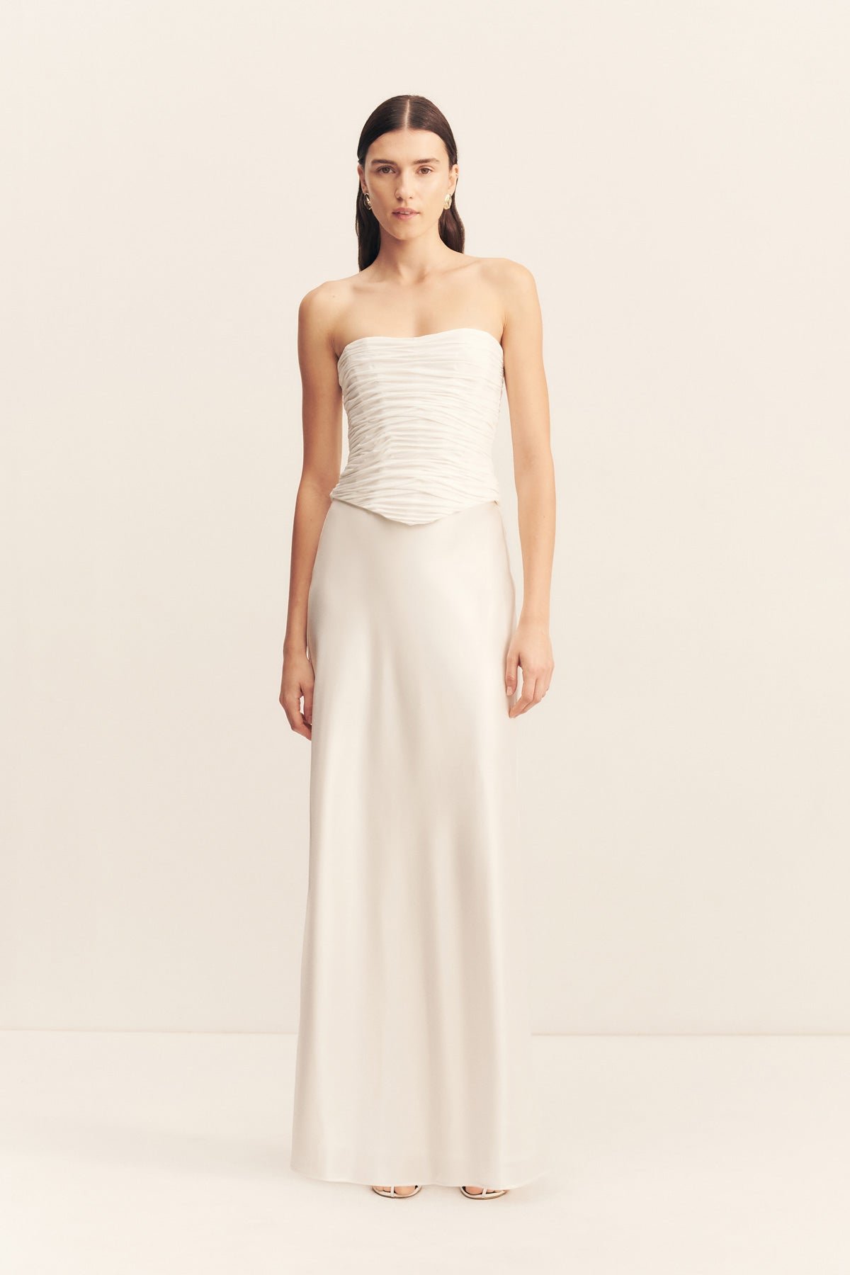 111_Solene_Corset_WHITE_1255414_1R SOLENE CORSET - WHITE - Image 1