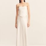SAVANNA MAXI SKIRT - IVORY