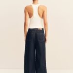 SOL JERSEY DOUBLE LAYERED RACER BACK TANK - WHITE