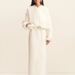 OTIS OVERSIZED BOMBER JACKET - IVORY