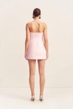 OTIS PANELLED STRAPLESS MINI DRESS - FAIRYFLOSS - Image 5
