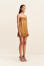 SIMONA LACE MINI DRESS - MEDALLION - Image 3