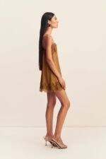 SIMONA LACE MINI DRESS - MEDALLION - Image 4
