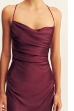 LA LUNE LACE BACK MAXI DRESS - SHIRAZ - Image 7