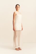 AMERIE SILK SEQUIN MAXI DRESS - GLISTEN - Image 3