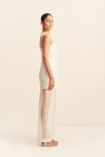 AMERIE SILK SEQUIN MAXI DRESS - GLISTEN - Image 4