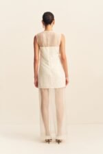 AMERIE SILK SEQUIN MAXI DRESS - GLISTEN - Image 5