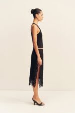 SOL JERSEY RACER BACK TANK - BLACK - Image 4