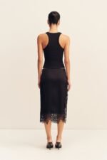 SOL JERSEY RACER BACK TANK - BLACK - Image 5