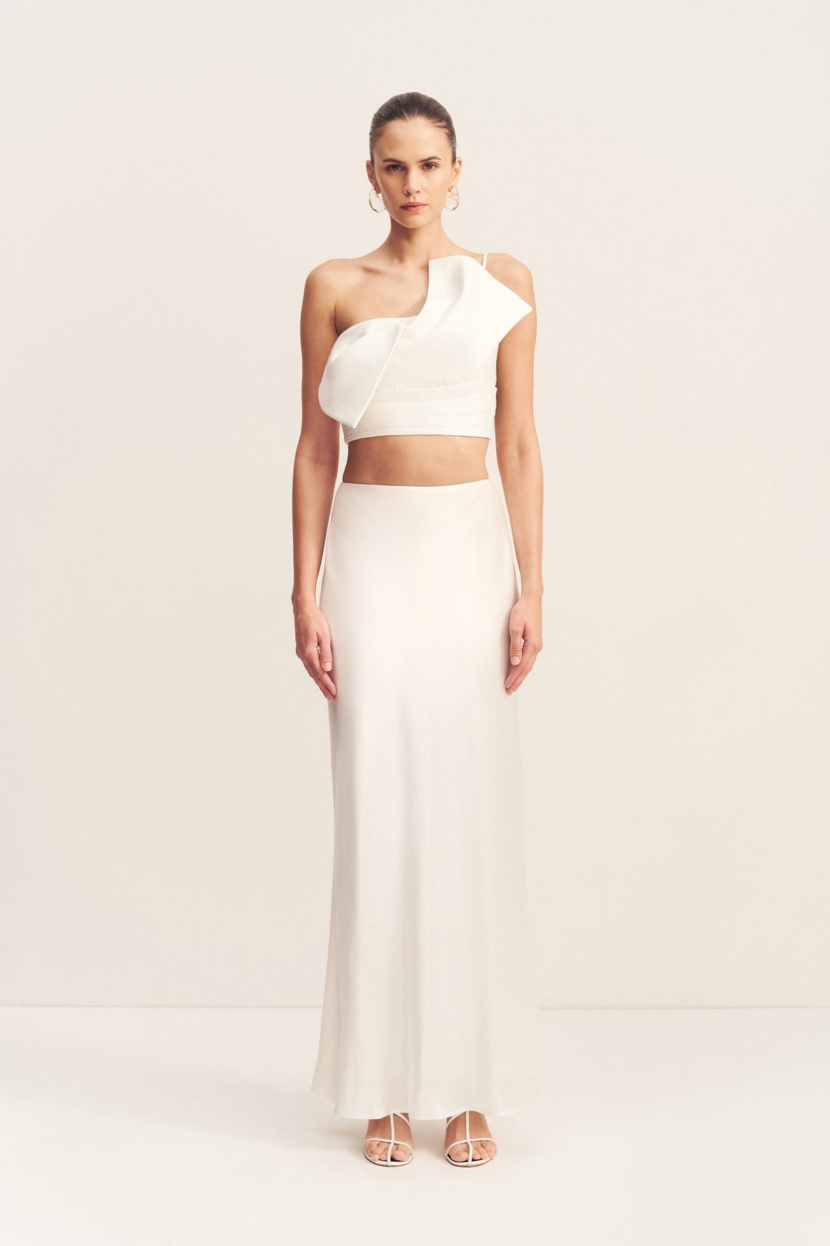 129_Otis_Twist_Knot_Top_1261568_IVORY_1R OTIS TWIST KNOT TOP - IVORY - Image 1