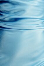 LA LUNE STRAPLESS RUCHED BODICE MAXI DRESS - ICEBERG BLUE - Image 5