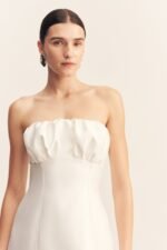 OTIS HOURGLASS MINI DRESS - IVORY - Image 2