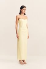 LANI STRAPLESS CORSET MAXI DRESS - SGROPPINO - Image 3