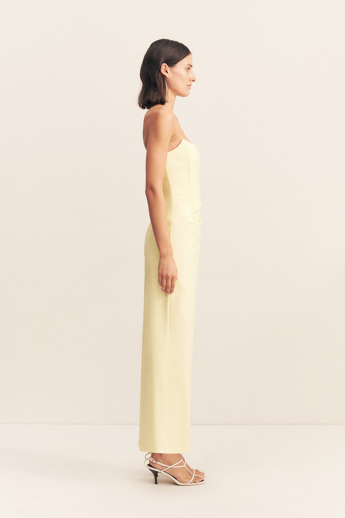 LANI STRAPLESS CORSET MAXI DRESS - SGROPPINO - Image 4