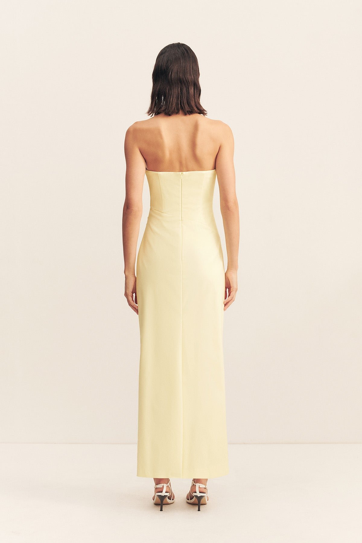 LANI STRAPLESS CORSET MAXI DRESS - SGROPPINO - Image 5