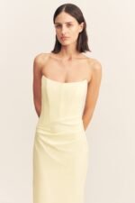 LANI STRAPLESS CORSET MAXI DRESS - SGROPPINO - Image 2