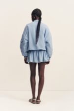 ELLSWORTH GATHERED MINI SKIRT - Image 5