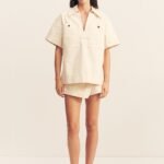 SIERRA PULLOVER TOP - CREAM