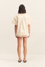 SIERRA PULLOVER TOP - CREAM - Image 5