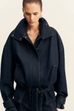 RITA OVERSIZED FUNNEL NECK JACKET - Image 5