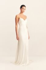 LA LUNE LOW BACK GOWN - WHITE - Image 3