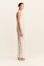 ASTERI HIGH NECK SLEEVELESS MAXI DRESS - Image 4