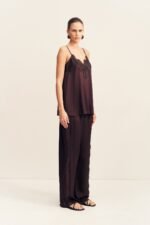 SIMONA LACE CAMI - ESPRESSO - Image 3
