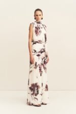 MARPESSA SCARF NECK MAXI DRESS - Image 3