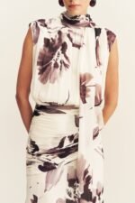 MARPESSA SCARF NECK MAXI DRESS - Image 6
