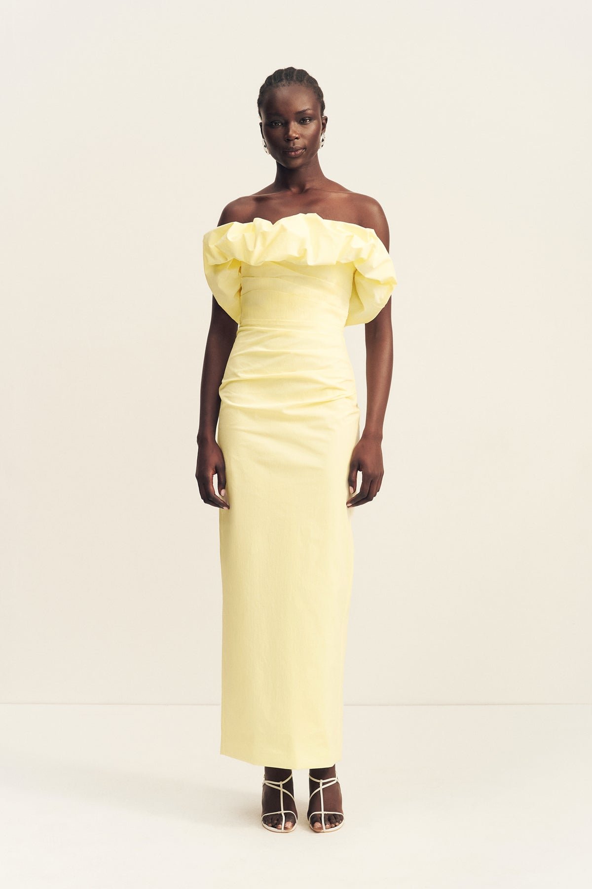 5_CAMPBELL_Strapless_Bubble_Maxi_Dress_1254383_LEMON_1_9e2af7cc-b2c9-4a7d-93f3-62f975bc24bd CAMPBELL STRAPLESS BUBBLE MAXI DRESS - LEMONADE - Image 1