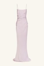 LA LUNE LACE BACK MAXI DRESS - LILAC - Image 8