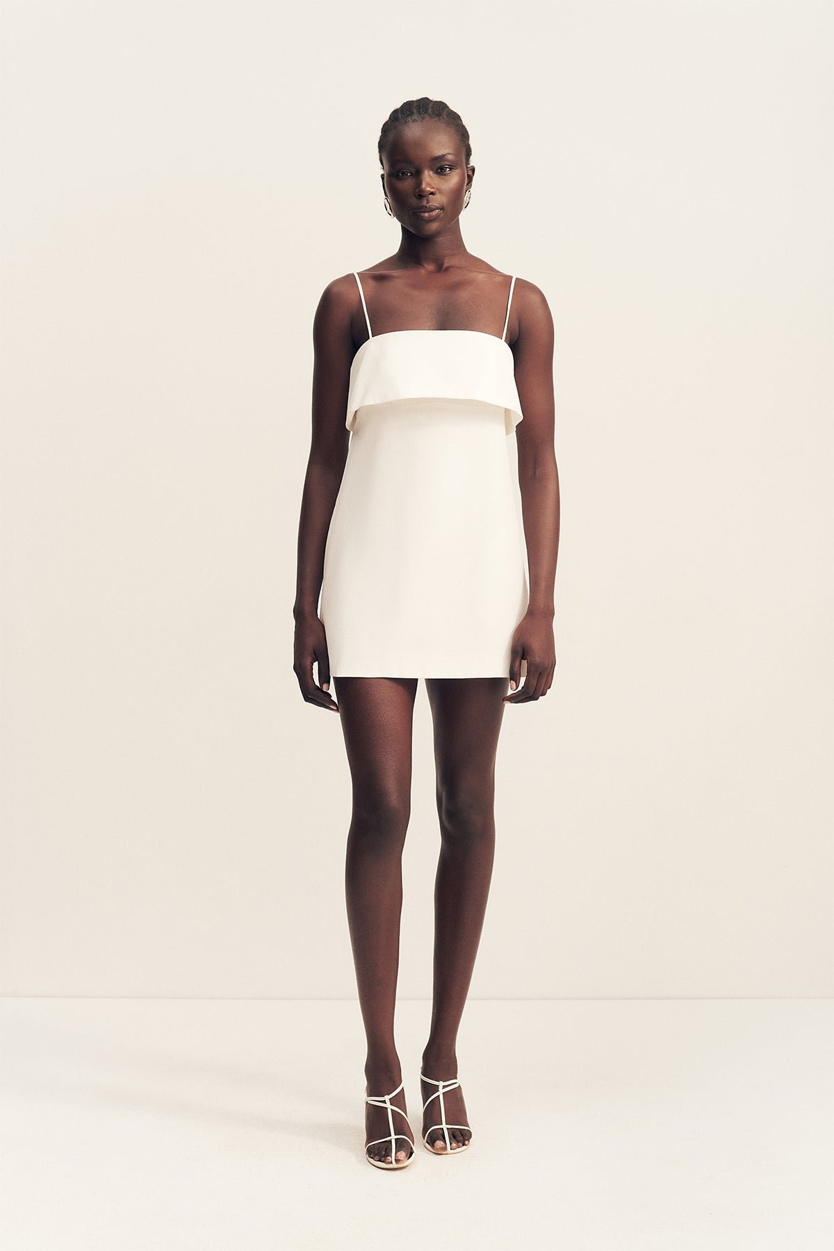 62_Felix_Mini_Dress_1261432_COCONUT_1R FELIX MINI DRESS - COCONUT - Image 1