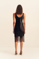 SAVANNA SCOOP NECK TOP - BLACK - Image 5