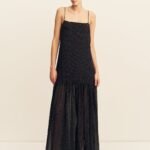 IRVING POLKA DOT MAXI DRESS