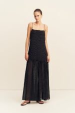 IRVING POLKA DOT MAXI DRESS