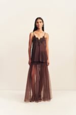 SIMONA LACE CAMI - ESPRESSO - Image 6