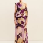 GIA OFF SHOULDER BLOUSON MAXI DRESS