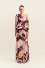 GIA OFF SHOULDER BLOUSON MAXI DRESS