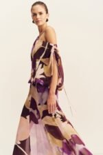 GIA OFF SHOULDER BLOUSON MAXI DRESS - Image 2