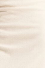 BEAU ASYMMETRICAL MIDI DRESS - IVORY - Image 7