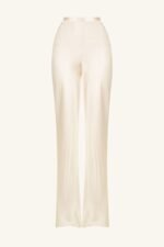 LA LUNE BIAS CUT PANT - CREAM - Image 7