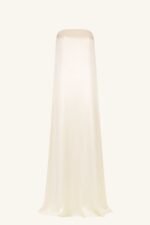 LA LUNE STRAPLESS COLUMN MAXI DRESS - CREAM - Image 8