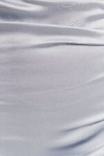 LA LUNE ONE SHOULDER COWL BACK MAXI DRESS - POWDER BLUE - Image 5