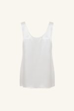 SAVANNA SCOOP NECK TOP - IVORY - Image 6