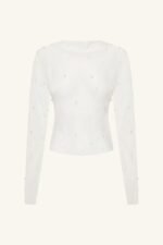 OPALINE SHEER PEARL TOP - Image 7