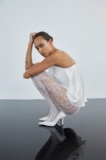 MAISIE LACE CAMI - IVORY - Image 7