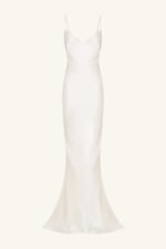 LA LUNE LOW BACK GOWN - WHITE - Image 8