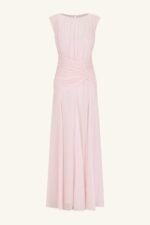 AMINA HIGH NECK MAXI DRESS - FAIRYFLOSS - Image 7