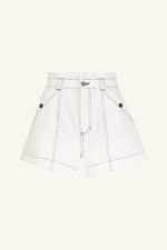 HANA HIGH WAISTED FLARED SHORT - Image 6