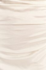 LA LUNE GATHERED MAXI DRESS - WHITE - Image 6